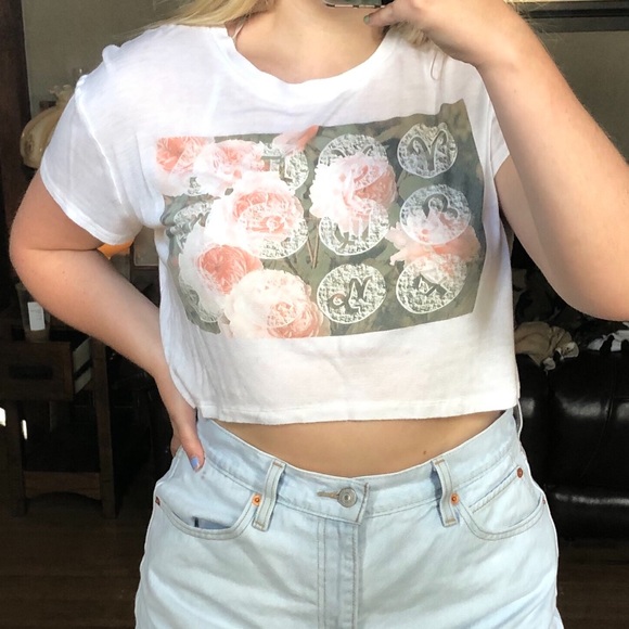 Pacsun cropped t-shirt - Picture 1 of 2
